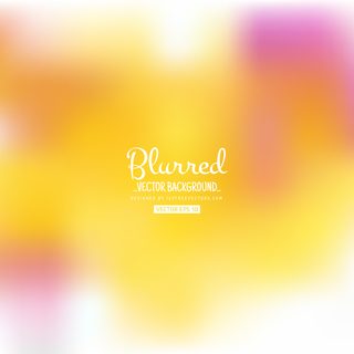 Yellow Pink Blurry Background