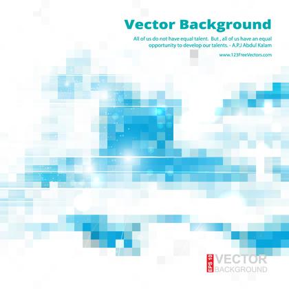 White Blue Abstract Square Background Graphics