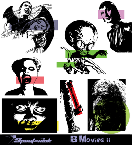 B Movies Vector Set-2