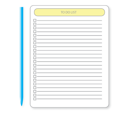 To Do List Vector