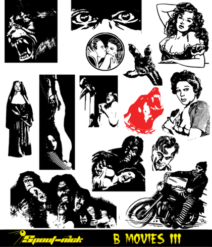 B Movies Vector Set-3