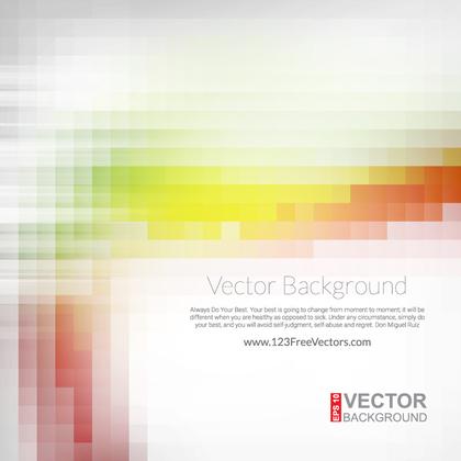 Geometric Square Colorful Background Vector Graphics