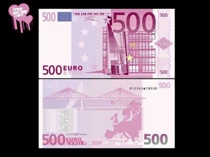 500 Euro Bill Free Vector