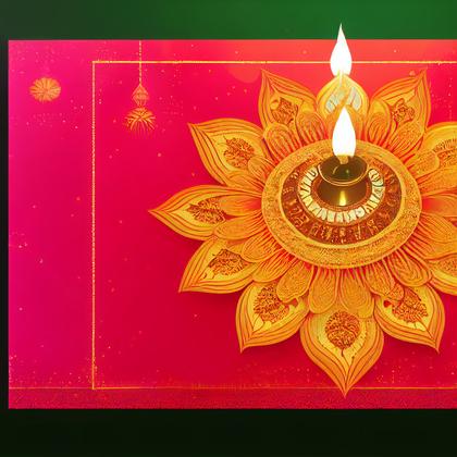 Diwali Diya Background Image