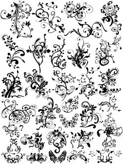 Decorative Floral Elements