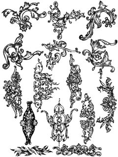 Decorative Floral Elements