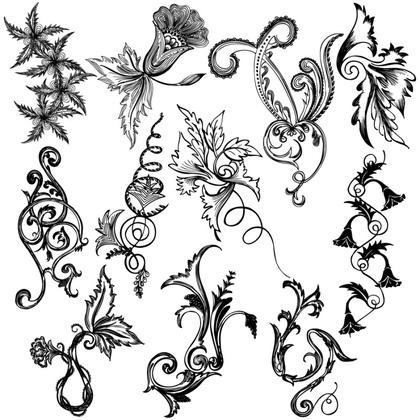 Floral Ornament Collection