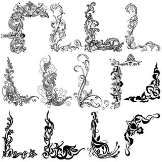 Decorative Corner Designs