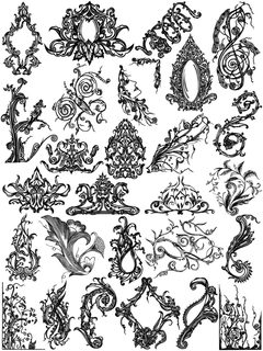 Elegant Flourishes and Ornaments