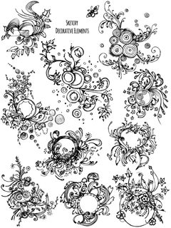 Sketchy Decorative Elements