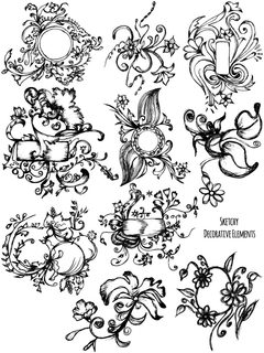 Sketchy Decorative Elements