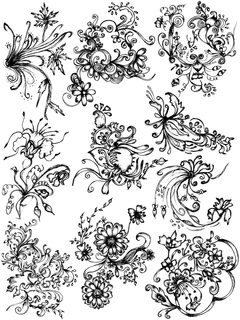 Floral Doodle Collection