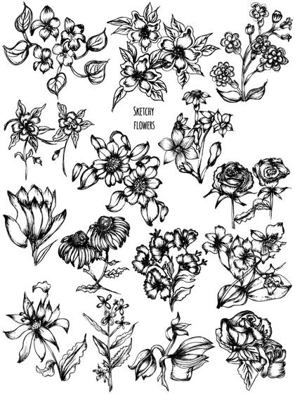 Sketchy Flowers