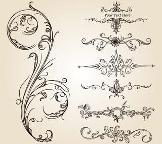 Elegant Floral Design Elements