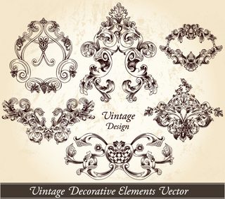 Vintage Decorative Elements