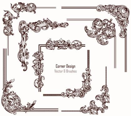 Creative Collection of Floral Vector Designs : Premium Vector and Photoshop Brush Packs