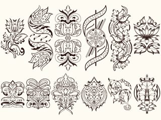 Decorative Floral Elements