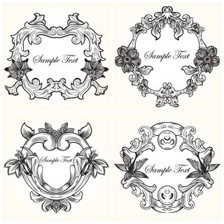 Elegant Floral Frames