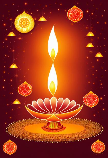 Diwali Diya Image