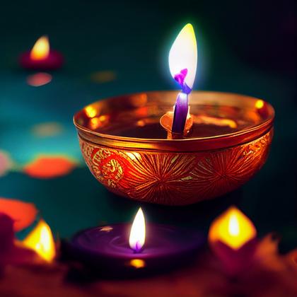 Diya Lamp Design