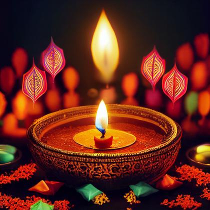 Diwali Diya Image