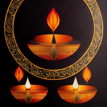 Diwali Diya Image