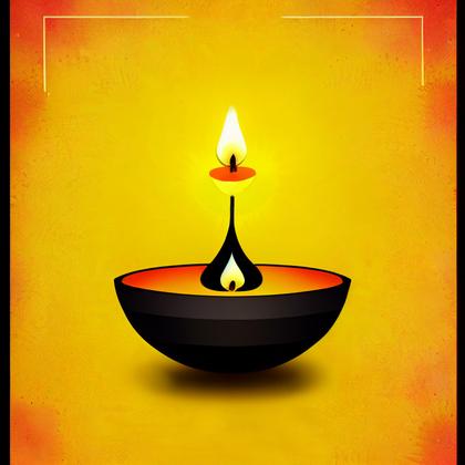 Diwali Diya Poster Image