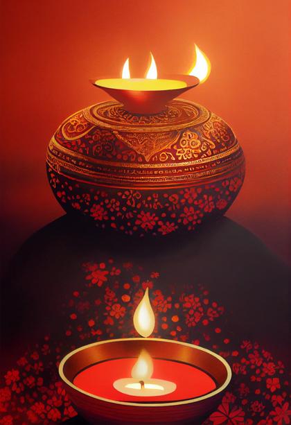 Happy Diwali Card