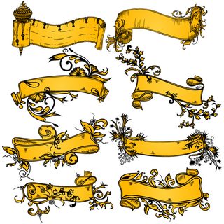Ornamental Banner Set