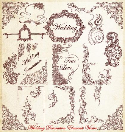 Wedding Decoration Elements