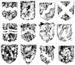 Distressed Shield Collection