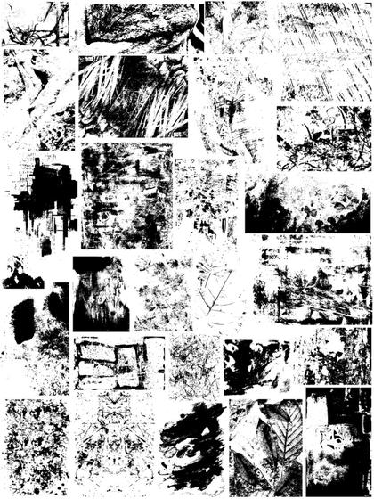 Grungy Textures Collage