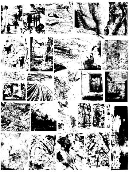 Collection of Black and White Textures