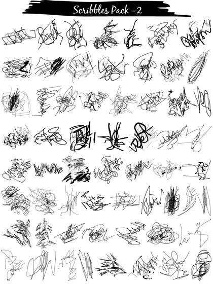 Scribbles Pack - 2