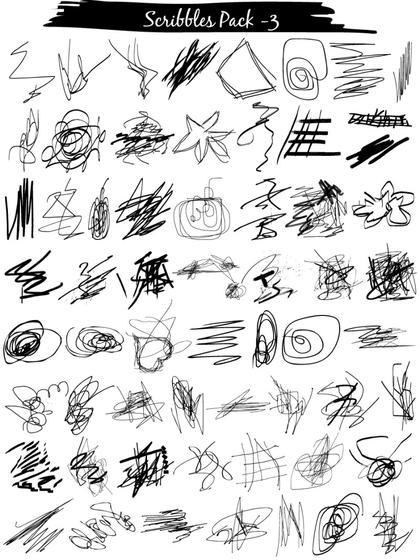 Unleash Creativity With Eclectic Scribbles Vector Collection