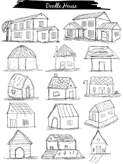 Discover a Diverse Collection of Over 50 House Vector Designs