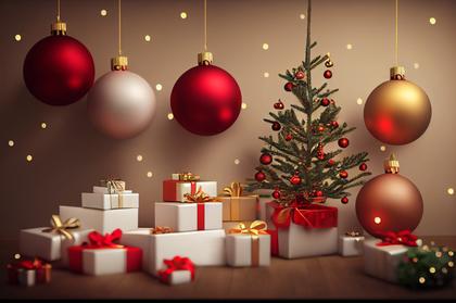 Glimpses of Winter Wonder: 50 Free Christmas Decoration Background Designs