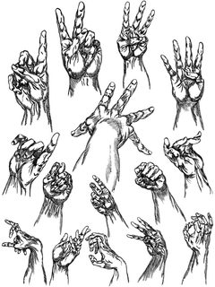 Hand Gestures Sketch