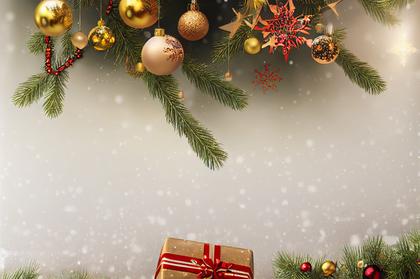48 Enchanting Christmas Frame Backgrounds: Top-View Winter Delights for Your Festive Creations
