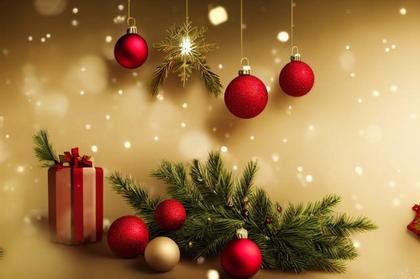 50 Enchanting Christmas Frame Backgrounds: Fir Branches, Ball Ornaments, and Winter Delights