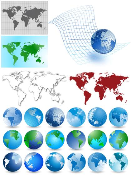 Mapping Inspiration: 43 Free World Map Vector Resources