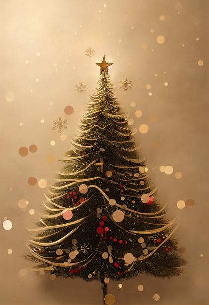 Christmas Tree Background