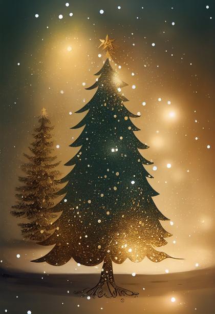 Christmas Tree Background