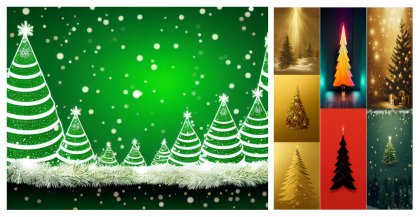 50 Free High-Resolution Christmas Tree Greeting Card Backgrounds: Your Ultimate Design Resource