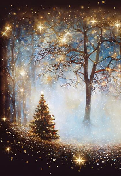 Christmas Tree Background
