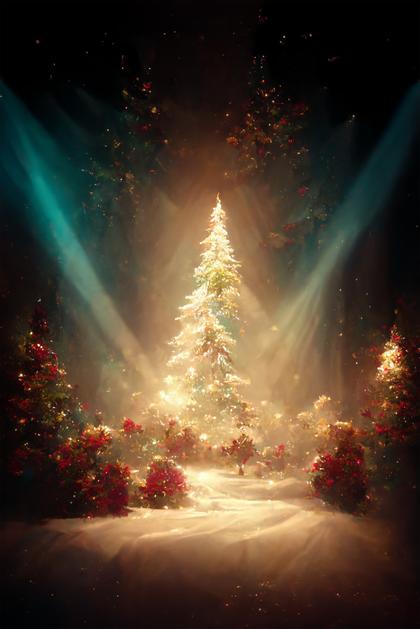 Christmas Tree Background