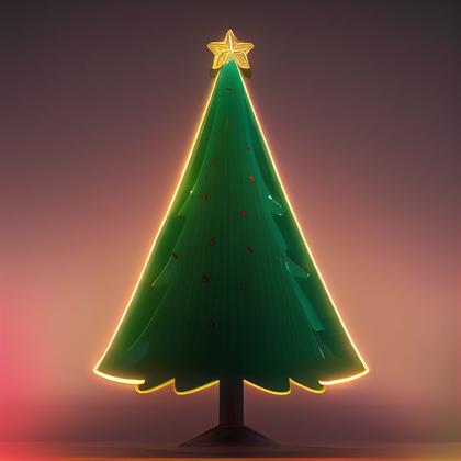 Christmas Tree Background Image