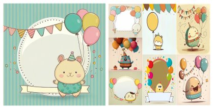 Cartoon Delight: 18 Cartoon Happy Birthday Background