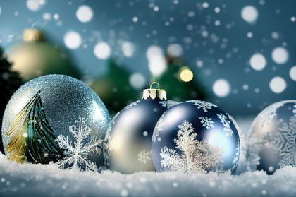 Embrace the Festive Spirit: 43 Enchanting Christmas Balls Backgrounds for Your Winter Creations