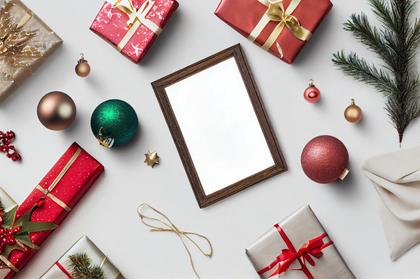 Christmas Card Background Image